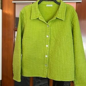 Women’s Russ Berens quilted green Jacket XL